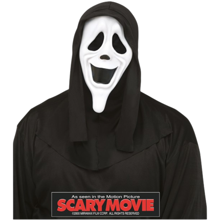 Scary Movie Smiley-maske – Halloween-udklædning