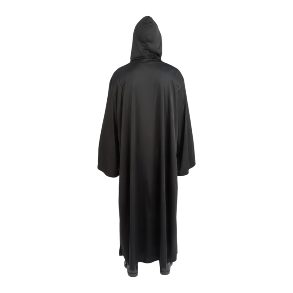 Sort satanisk præstekåbe, 180 cm – Halloween-kostume