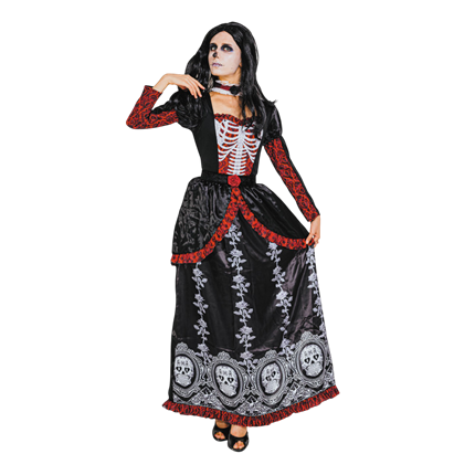 Dia de los Muertos-prinsesse-kostume – Halloween
