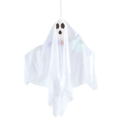 Lysende spøgelse, 50 cm – Halloween-pynt