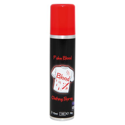 Kunstigt blod i sprayflaske, 75 ml – Halloween-makeup