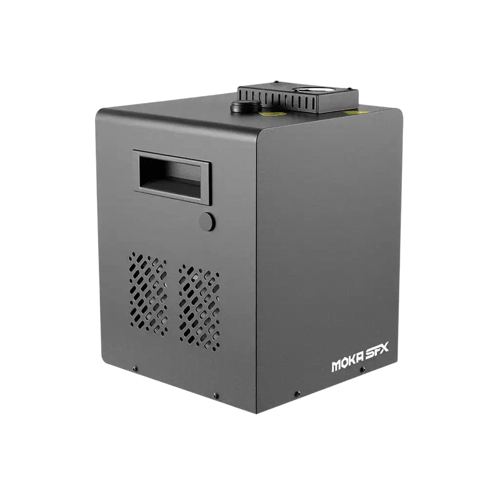 SPARK RAINPROOF® – Koldgnistmaskine 1100 W, til udendørs brug og med en rækkevidde på 3 til 6 meter