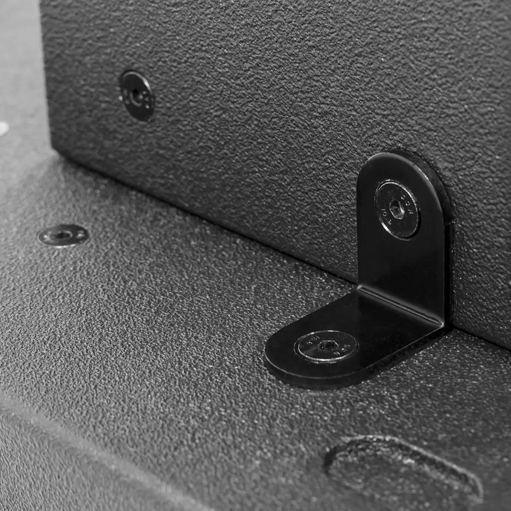 Aktivt 3-vejs søjlesystem, 1700 W RMS, med 18"-subwoofer – Elokance