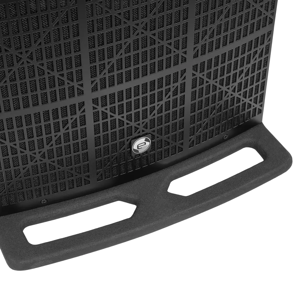 Aktivt 3-vejs søjlesystem, 800 W RMS, med 15"-subwoofer – Elokance