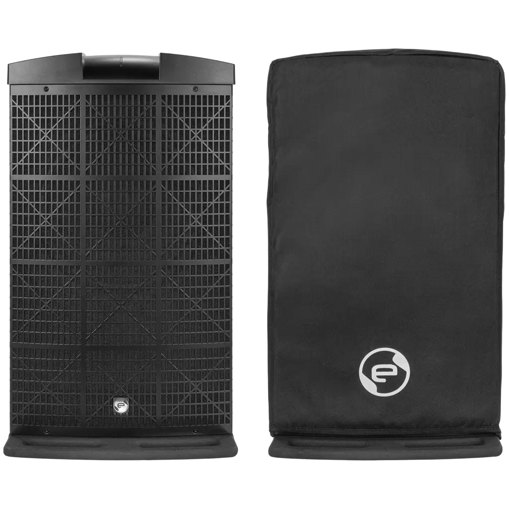 Aktivt 3-vejs søjlesystem, 800 W RMS, med 12"-subwoofer – Elokance