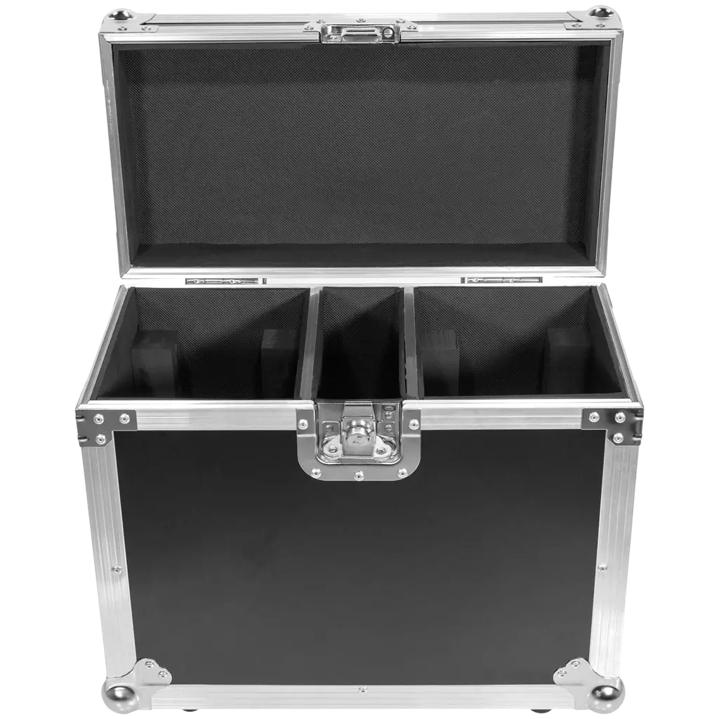 Flightcase til 2 IZY-lyre – Mac Mah