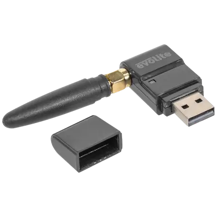 Trådløs USB-DMX-dongle, sender/modtager, 2,4 GHz – Evolite